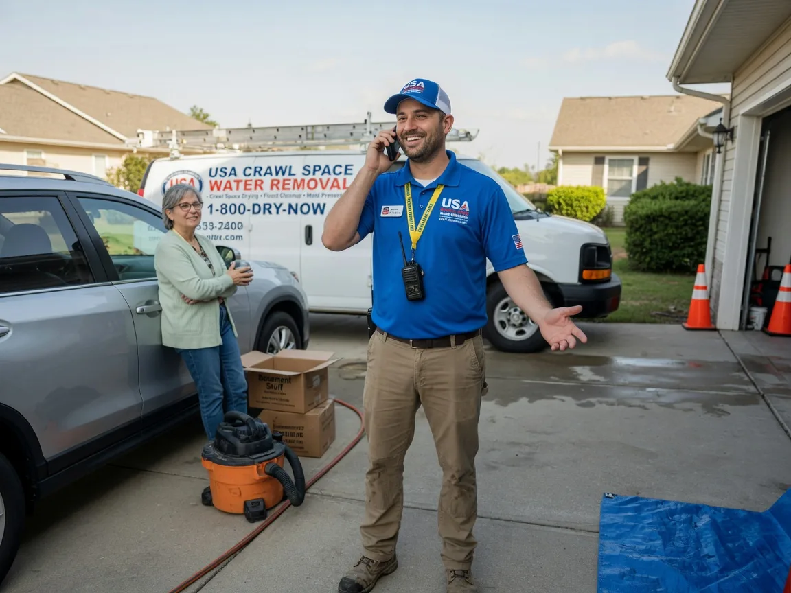 Crawl Space Water Removal Alma, NE FAQs